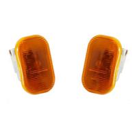 Ricambi Auto Compatibile Con Toyota Per Corolla 2004 2005 2006 Paraurti Anteriore Auto Indicatore Di Direzione Laterale Luci Dei Freni Luci Lampeggianti(Arancia)