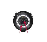 Ricambi auto compatibili con fari W463 2007-2017 G350 G500 G63 Luci diurne a LED con doppio proiettore, accessori per auto modificati(2007-2017,L)