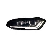Ricambi auto compatibili con i fari VW Polo 2009-2022, aggiornamento 2022, luci diurne a LED con doppio proiettore, accessori per auto modificati(19-23 Sliver,RHD)