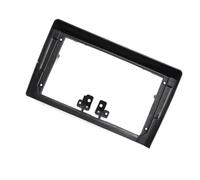 Ricambi auto Mascherina Autoradio 2 DIN Con Lettore Stereo, Cornice Cruscotto Da 9 Pollici Per PEUGEOT 407 2004 2005 2006 2007 2008(Black frame)
