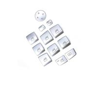 ricambi auto Per BMW Serie 5 F10 F18 252 528 530 2011-2017 Adesivi Per Pulsanti Di Commutazione Finestrini Portiera Auto In ABS Cromato(12PCS)