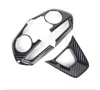 Ricambi auto Per Corolla 2020 Copertura Telaio Volante Trim Adesivo Decorativo Stile 3 Pezzi Volante(Carbon Fiber)