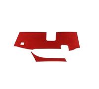 ricambi auto Per Dodge Ram 2018+ Adesivi Per Pannello Anti-calcio Del Volante Dell'auto Modanature Per Interni Auto(Carbon Fiber Red)