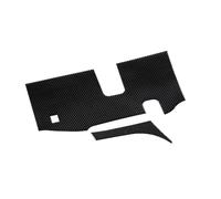 ricambi auto Per Dodge Ram 2018+ Adesivi Per Pannello Anti-calcio Del Volante Dell'auto Modanature Per Interni Auto(Carbon Fiber Black)