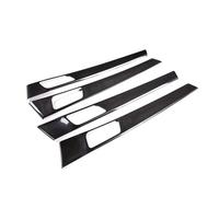Ricambi auto Per Porsche Panamera 971 2017-2021 Vera Fibra Di Carbonio Pannello Interno Portiera Auto Adesivo Copertura Decorativa(Real carbon fiber)