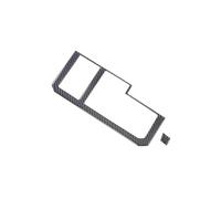 Ricambi auto Per Toyota Land Cruiser Prado LC250 2024+ Adesivo Per Pannello Di Base Del Pomello Del Cambio In Fibra Di Carbonio Morbida Per Auto