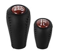 Ricambi auto Pomello Del Cambio In Pelle Per Cambio Manuale A 5 Marce Per Toyota Land Cruiser Prado 2003-2009(Brown set)