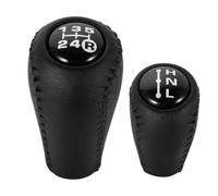 Ricambi auto Pomello Del Cambio In Pelle Per Cambio Manuale A 5 Marce Per Toyota Land Cruiser Prado 2003-2009(Black set)