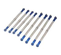 Ricambi Auto RC Per Traxxas Per Summit Per Revo 1/10 8 Pezzi Asta Di Spinta In Metallo Asta Di Spinta Link Rod Link Tenditore 5319X 5338R Parti Di Aggiornamento Per Auto RC