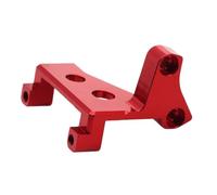 Ricambi Auto RC Per Traxxas Per Trx4 Per Trx6 1/10 Centro In Metallo Scatola Ingranaggi Blocco Differenziale Supporto Servo RC Crawler Auto Parti Di Aggiornamento Accessori(Red)