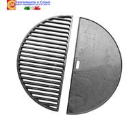 Ricambi Barbecue KAMADO Griglia Telo Di Copertura Deflettore BBQ Sistema Diviso