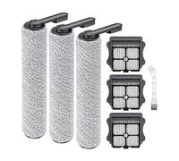 Ricambi compatibili for aspirapolvere senza fili Tineco Floor ONE S5/Floor One S5 Pro 2, 3 rulli spazzola, 3 filtri HEPA