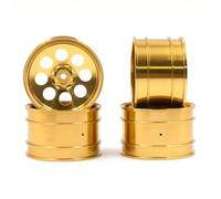 Ricambi Crawler RC 8Razze Cerchio Set In Alluminio Per Le Corse Per Kyosho Per Optima Per Mid Javelin Ultima Wl-0171gd Wl-0171sv 1/10 RC Auto Aggiornamenti Parti(Gold)