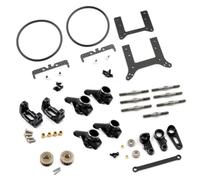 Ricambi Crawler RC Kit Conversione Essenziale In Alluminio Carbonio Nero Per Yokomo 870c Per Super Dog Per Fighter Yz10 2023 1/10 RC Auto Aggiornamenti Parti YKDF-S01BK