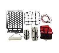 Ricambi Crawler RC Per 1/10-1/14 RC Auto Aggiornamenti Parti Componenti Modifiche Riparazioni Borsa Immagazzinaggio Portapacchi Borsa A Pelo Bagagli Net Decorazione Della Luce