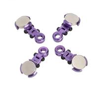 Ricambi Crawler RC Per Axial Per SCX10 D90 Per HSP 1/10 RC Auto Aggiornamenti Parti Componenti Sostituzioni Stealth Invisibile Corpo Borsette Kit Montaggio(Purple)