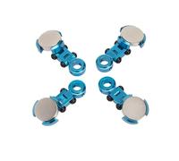 Ricambi Crawler RC Per Axial Per SCX10 D90 Per HSP 1/10 RC Auto Aggiornamenti Parti Componenti Sostituzioni Stealth Invisibile Corpo Borsette Kit Montaggio(Blue)