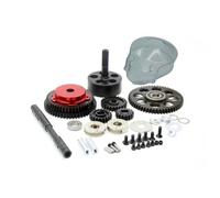 Ricambi Crawler RC Per Gtb Per Le Corse Per Hpi Per Rovan Kingmotor Per Baja 5b 5t 5sc 1/5 RC Auto Parti Kit Ingranaggi Trasmissione A 3 Velocità Con Coperchio In Plastica(Red)