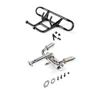 Ricambi Crawler RC Per Hpi Per Rofun Per Baha Per Km Per Rovan Per Baja 5b Ss 1/5 RC Auto Aggiornamenti Parti Doppia Uscita Tuned Tubo Scarico E Kit Paraurti Posteriore
