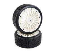 Ricambi Crawler RC Per Rovan F5 Mcd XS-5 RR5 1/5 RC Auto Aggiornamenti Parti Su Pneumatici Da Per Strada E Mozzo Ruota In Nylon 2Pc(White)