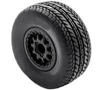 Ricambi Crawler RC Per Slash Per Arrma Per Senton Per HuanQi 727 Per Vkar 10sc Per HPI 1/10 RC Parti Automobili 4 Pezzi 112mm Pneumatici Camion Ruote Con 12mm Hex(SizeD)