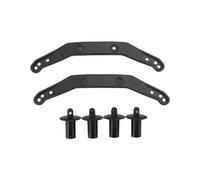 Ricambi Crawler RC Per Slash Per VXL Per Hobby 9EMO Per HuanQi 727 1/10 RC Parti Automobili Anteriore Posteriore Del Corpo Messaggi Montaggio Borsette Colonna