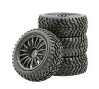 Ricambi Crawler RC Pneumatici Ruota In Gomma 75mm 12mm Esagonale Per Wltoys 144001 Per Scx10 Per Traxxas Per Trx-4 Per Tamiya 1/10-1/14-1/16 RC Auto Aggiornamenti Parti