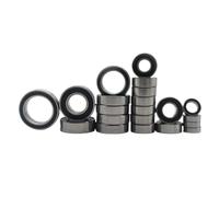 Ricambi Cuscinetti Rc Per Traxxas 1/10 Per Rustler 4X4 Ultimate 67097-4 RC Car Kit Cuscinetti A Sfera Da 21 Pezzi In Acciaio Pre-ingrassato Sigillati In Gomma Nera Parti Di Ricambio
