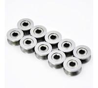 Ricambi Cuscinetti Rc Per V624ZZ Cuscinetto 4x13x6mm V Groove 624 Ruota A Rulli V624 10 Pezzi Cuscinetti A Sfera Puleggia Per Macchina Da Ricamo Cuscinetto In Acciaio Cromato