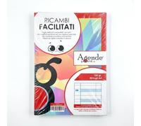 Ricambi Didattici Facilitati per Dislessia e Disgrafia, RIG. A, A4 con 4 Fori, 40 Fogli da 100gr RINFORZATI, 1a e 2a El