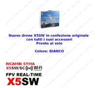 Ricambi DRONE SYMA X5SW/SC WIFI FPV eliche batterie caricatore usb camera motori