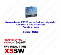 Ricambi DRONE SYMA X5SW/SC WIFI FPV eliche batterie caricatore usb camera motori