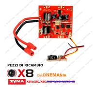 Ricambi DRONE SYMA X8W X8C X8G X8HC X8HW X8HG piedini eliche batterie gopro ecc.