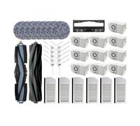 Ricambi For Aspirapolvere Robot, Compatibili Con Ecovacs, Compatibili Con Deebot, Spazzola Laterale In Gomma, Copertura, Filtro, Straccio For Mocio, Sacchetto For La Polvere(37pcs 1set)