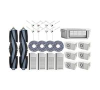 Ricambi For Aspirapolvere Robot, Compatibili Con Ecovacs, Compatibili Con Deebot, Spazzola Laterale In Gomma, Copertura, Filtro, Straccio For Mocio, Sacchetto For La Polvere(25pcs 1set)