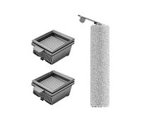 Ricambi For Aspirapolvere Wet & Dry, Spazzola A Rullo, Filtro Lavabile, Compatibile Con Dreame, H11S, H11 Pro, H12 MAX, H12S.(1+2pcs)