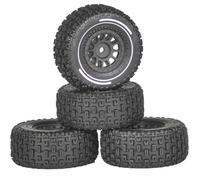 Ricambi for camion RC 1/14 for ARR-MA for Mojave GROM 4x4 - Ruote e aggiornamenti for fuoristrada nel deserto for camion RC intelligenti su piccola scala(Zwart)