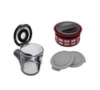 Ricambi For Filtro Antipolvere H7 Mace Plus Dustbin Cyclone, Compatibile Con Roborock, Modulo Di Montaggio Accessori Rossi(Set b)