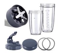 Ricambi For Frullatore, Compatibili Con NutriBullet, Frullatori 600W / 900W PRO - Lama Di Estrazione E Tazze Enormi Da 32 Once 24 Once XT