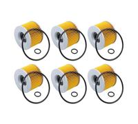 Ricambi for moto Filtro olio adatto for FZR750 FZR750R FZX700 FZX 750 700 XJR 1200 1300 FJ1100 FJ1200 FZR1000 FZ750(Yellow-6 pcs)