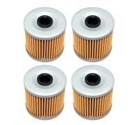 Ricambi for moto Filtro olio for KLX650C KLX650D 650 KL650 TENGAI 652 KLR600 KL600(4 Pieces)