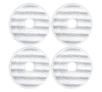 Ricambi For Testine Di Ricambio For Mocio Vileda Clean Spin, Testina Di Ricambio Lavabile In Microfibra For La Pulizia Del Pavimento(4 Gray)