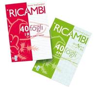 Ricambi Forati 4 Mm A5 40 Fogli 80 Gr Per Carpette Ad Anelli