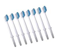 Ricambi Idropulsore 8 Pezzi Bianco ABS per Irrigatore Orale | Compatibile la Maggior Parte degli Irrigatori, Pulizia Sotto il Margine Gengivale, Zona D'ombra tra Denti