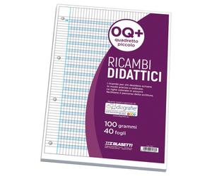 Ricambi in PVC Blasetti Didattico per qu 100 g/m2 - 40 ff - 0Q+ - 7436