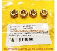 RICAMBI JCB - PERNO AUTOBLOCCANTE ORIGINALE M8, CONFEZIONE DA 4 PEZZI. (NUMER...