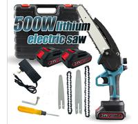 Ricambi Mini elettrosega a batteria motosega elettrica motore lama catena 4" 6"
