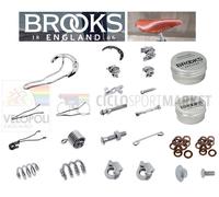RICAMBI MINUTERIA per Selle BROOKS (Telaio, Molla, Morsetto, Perno, Rivetto ecc)