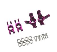 Ricambi Modelli RC Per HBX 2105a T10 16889 16889A 16890 SG1601 SG1602 RC 1/16 Parti Aggiornamento In Metallo Per Lasse Posteriore Per Il Sedile Della Tazza Dello Sterzo(PURPLE)