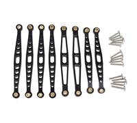 Ricambi Modelli RC Per HuangBo Per Giocattoli ZP1001 ZP1002 ZP1003 ZP1004 1/10 RC Auto Ricambi Accessori Di Aggiornamento In Metallo Modifica Tirante Fisso(Black)
